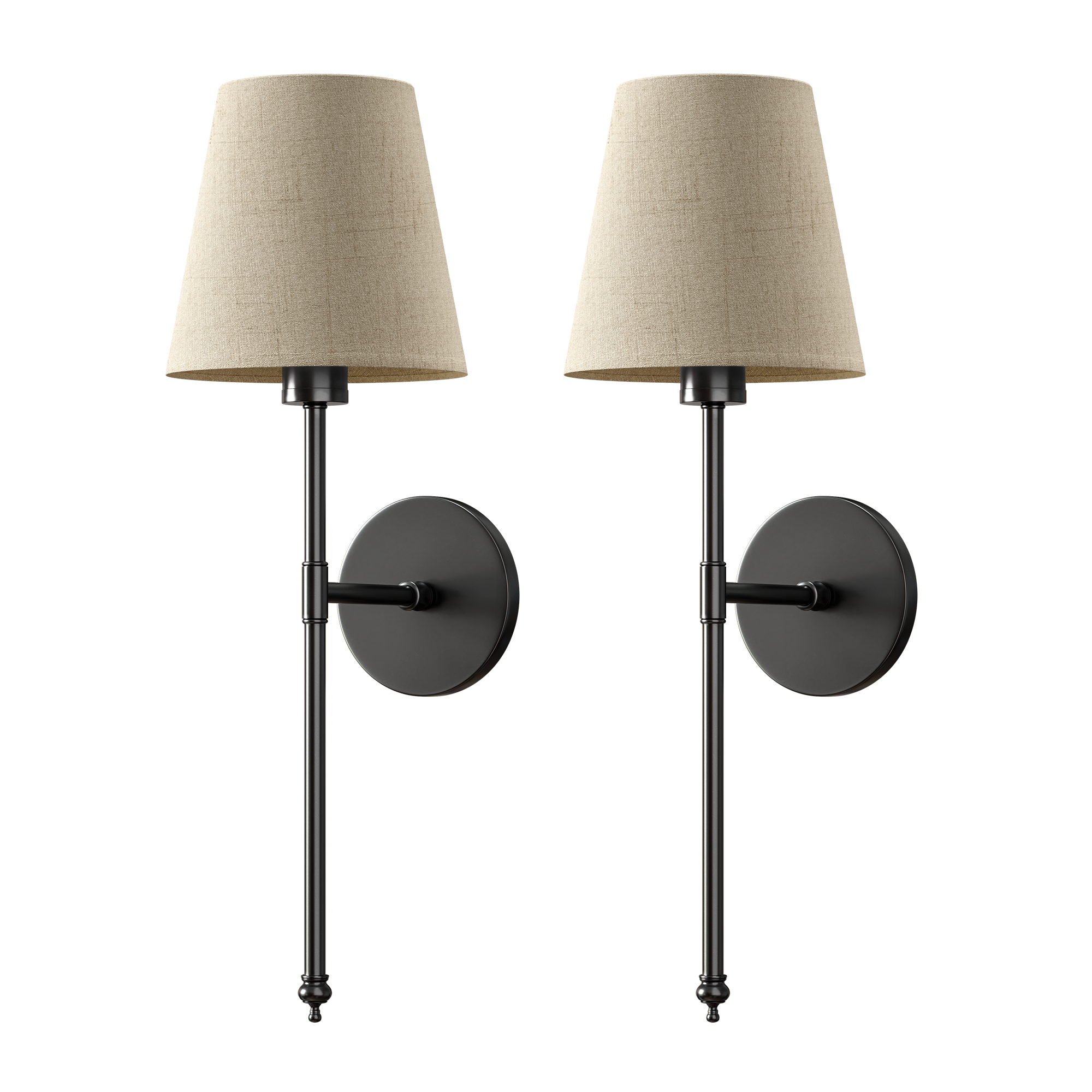 Rechargeable LED Wall Lights – Set of 2