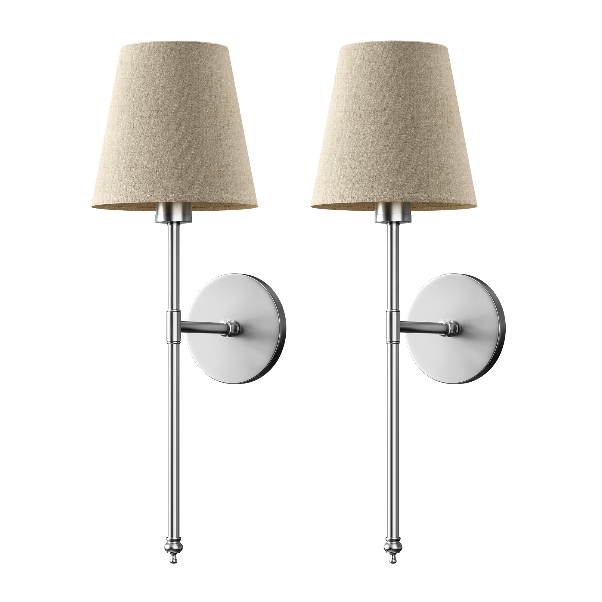 Rechargeable LED Wall Lights – Set of 2