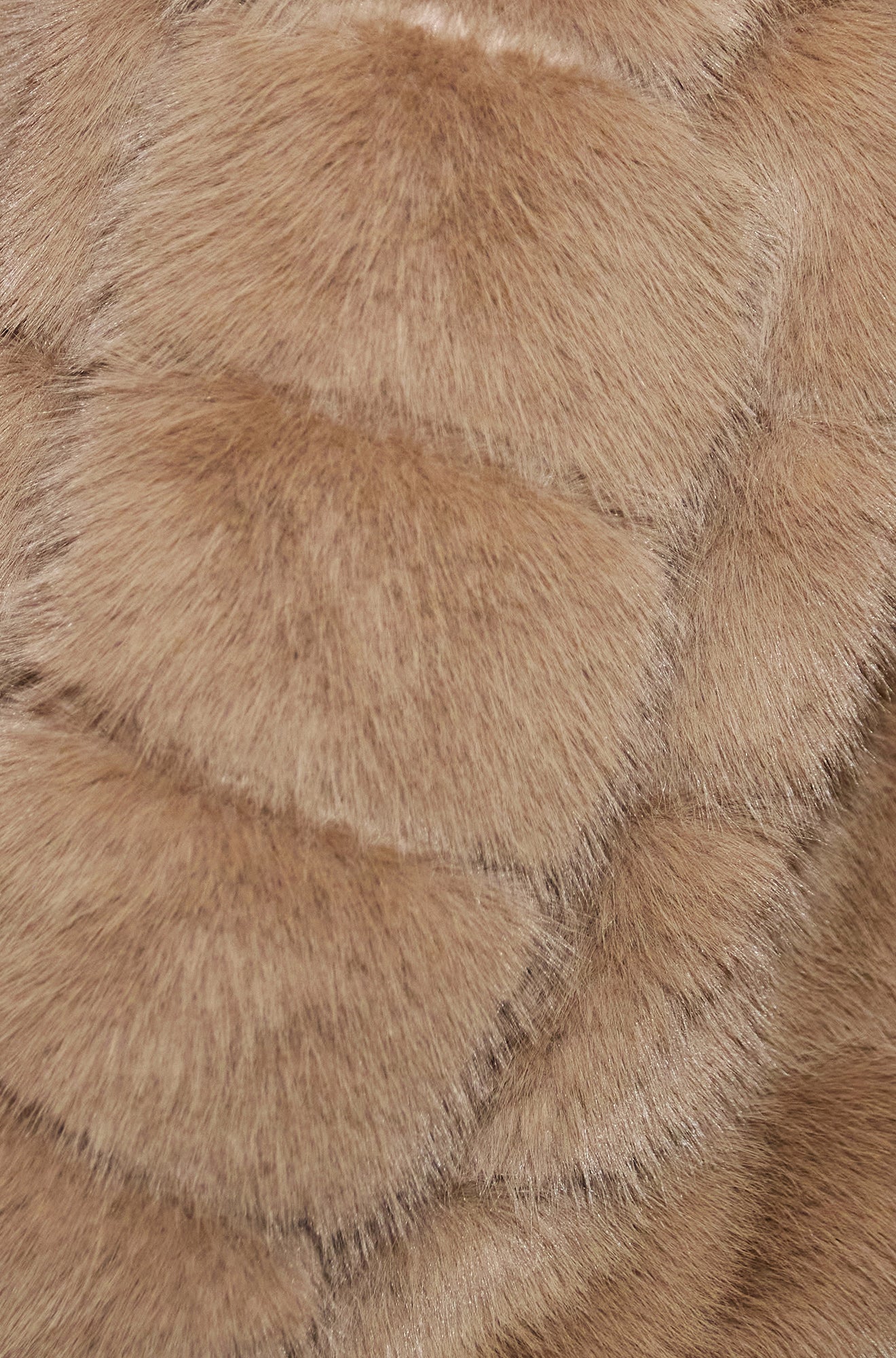 Coffee Luxe Faur Fur Coat