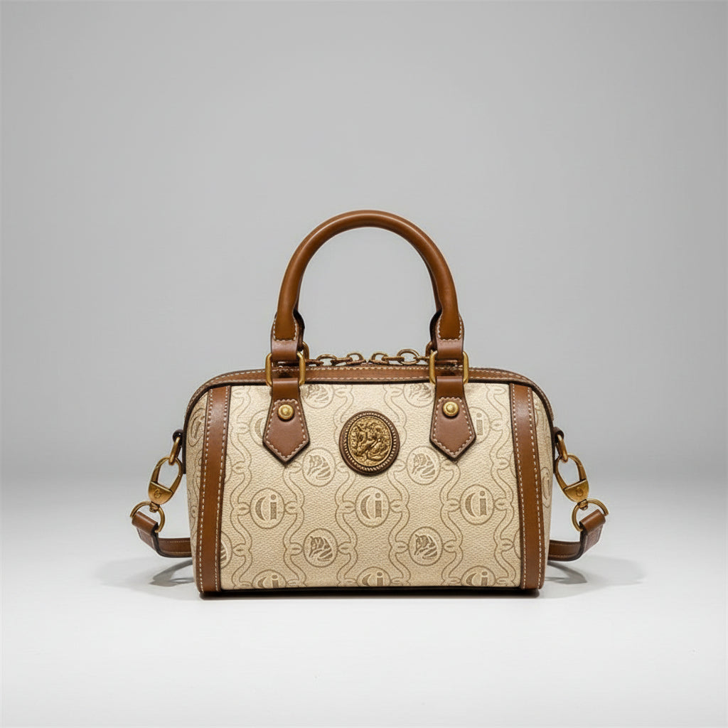 Luxury Boston Pillow Bag - Trendy Women's Shoulder Crossbody Handbag