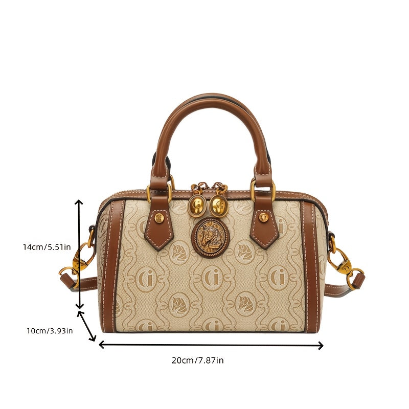 Luxury Boston Pillow Bag - Trendy Women's Shoulder Crossbody Handbag