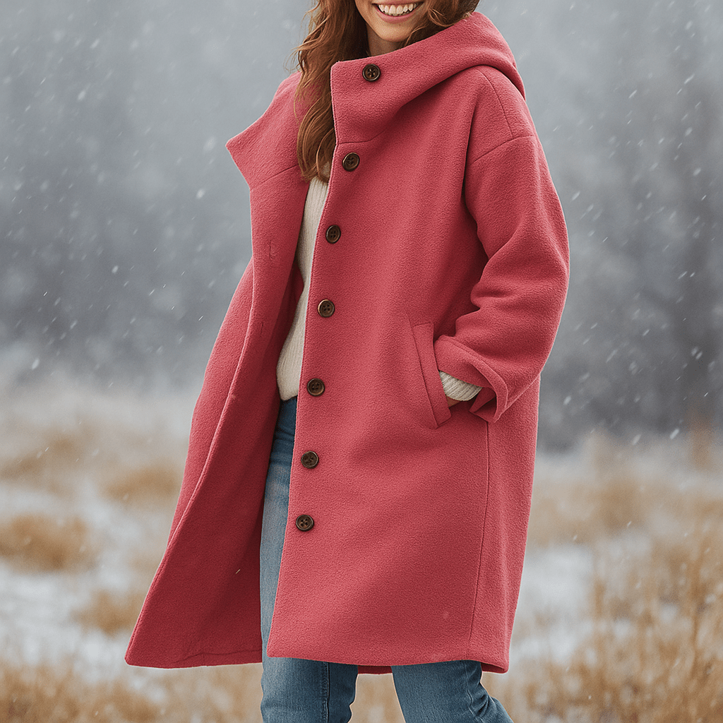 Stylish Wool Coat - Timeless Warmth