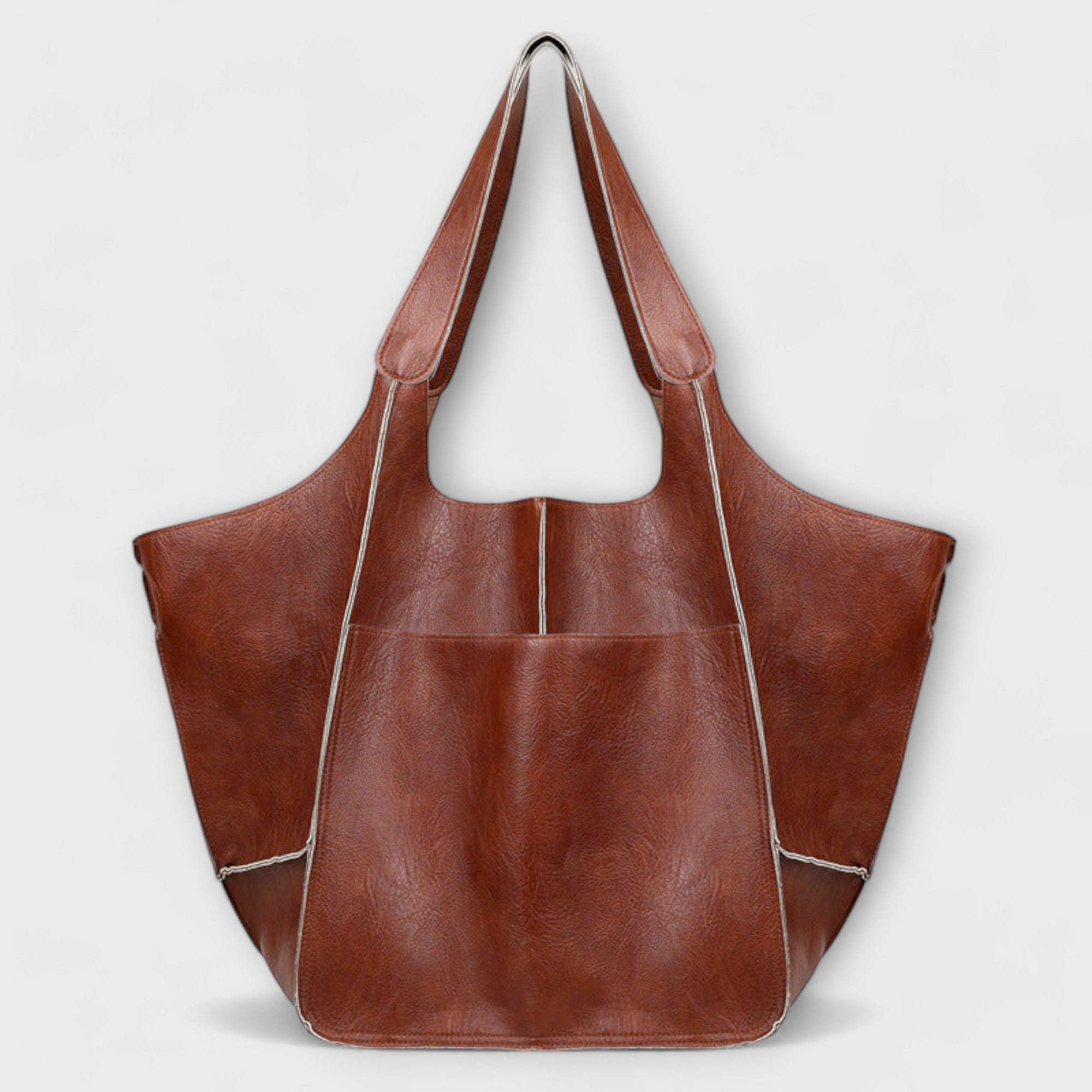 Aurora - Vegan Leather Tote Bag - Sustainable Handbag for Work & Travel