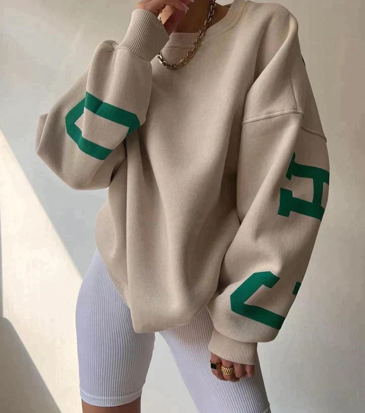 Fashionable Oversized Women's Sweater
