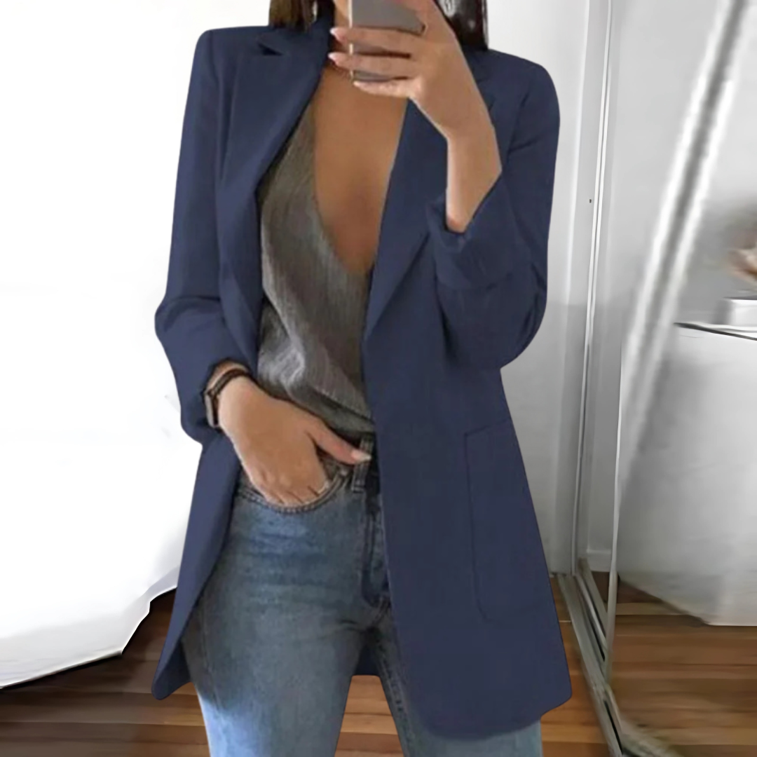 Stylish Women's Long Sleeve Blazer