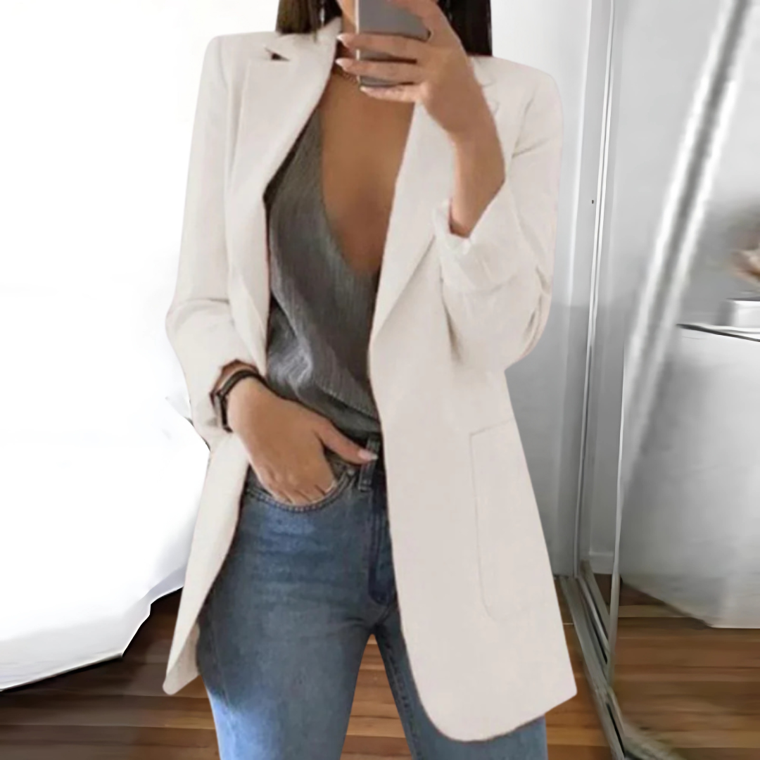 Stylish Women's Long Sleeve Blazer