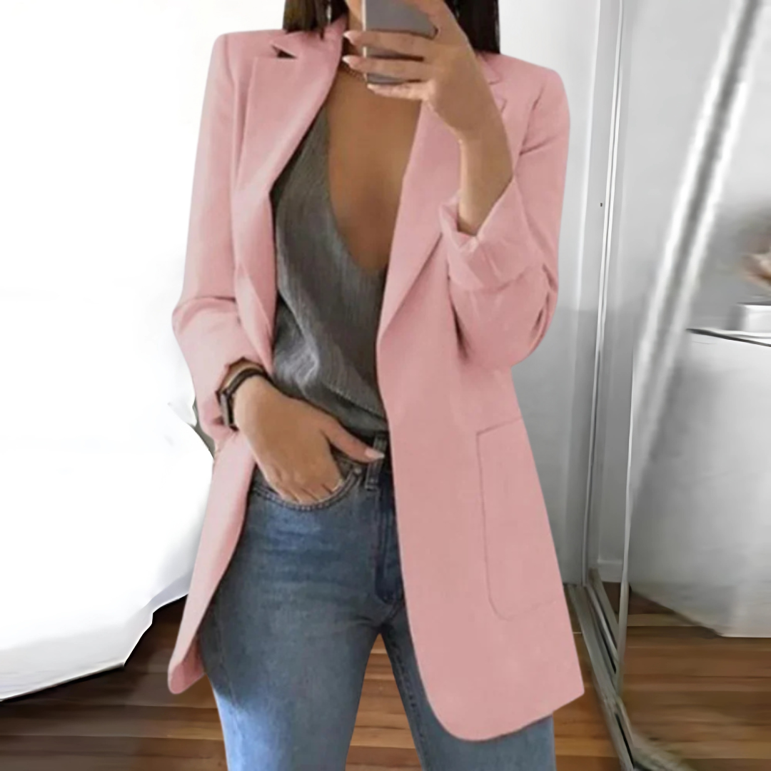 Stylish Women's Long Sleeve Blazer