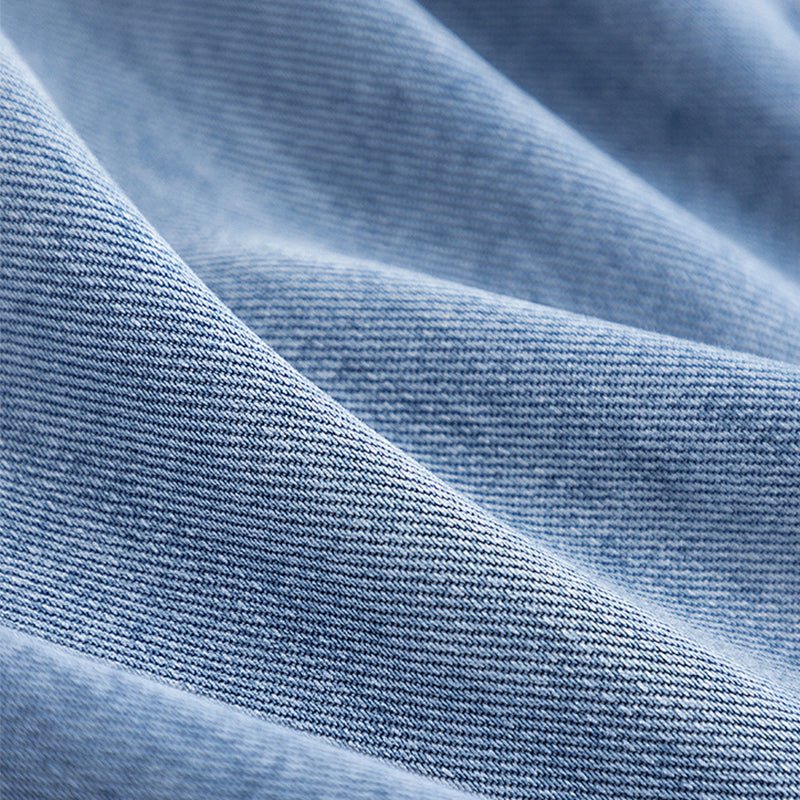 Denim Stitched Trench - Unique Style & Durability