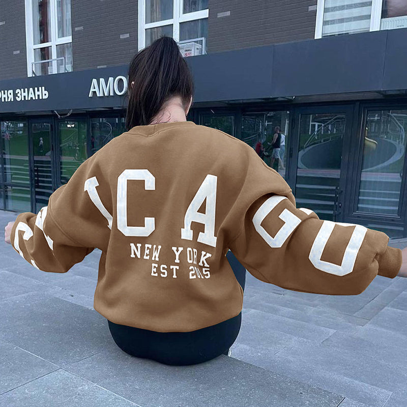 Fashionable Oversized Women's Sweater