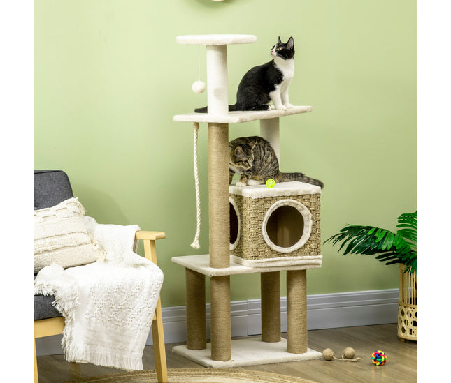 Multi-level design showcasing various platforms

