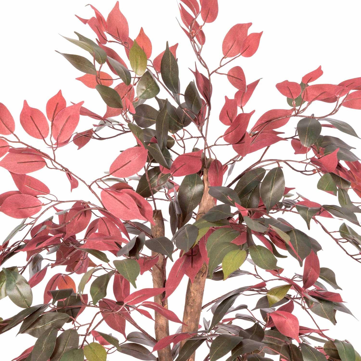 Artificial Ficus Tree - Large Realistic Faux Plant with Pot 4ft & 6ft