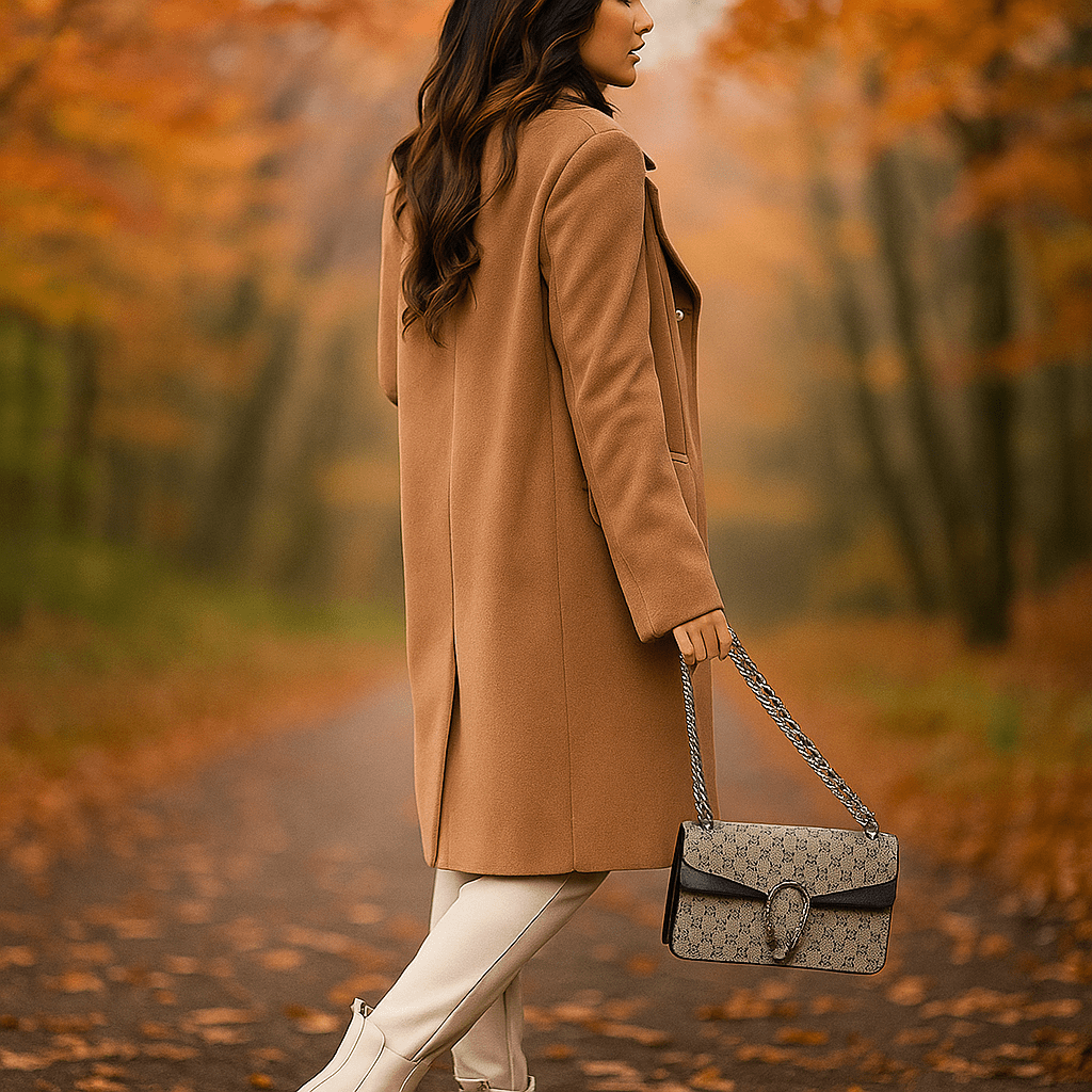 Victoria long sleeve blazer detail - women's jacket construction
