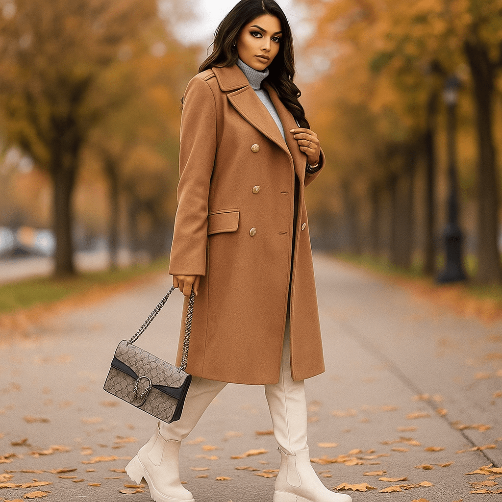 Victoria double breasted jacket fit - women's tailored blazer
