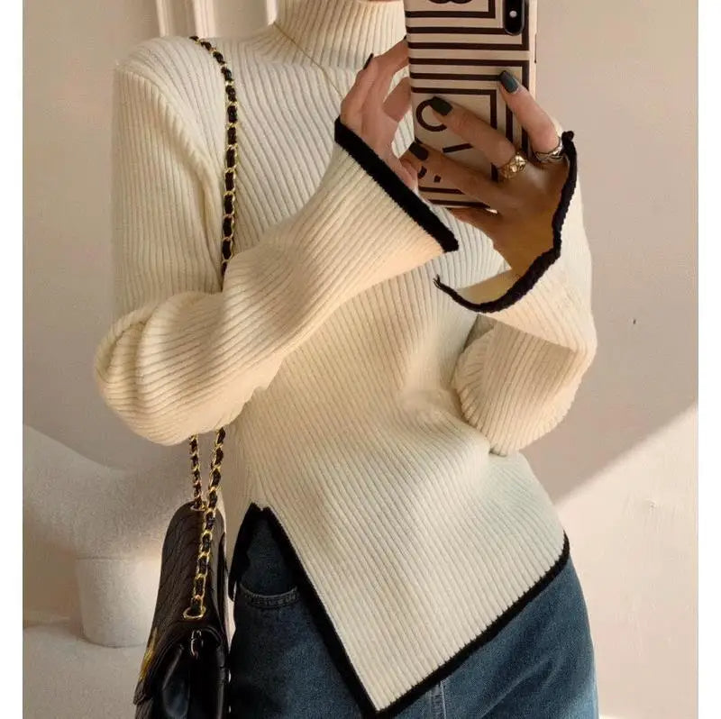 Classic Women's Turtleneck Sweater