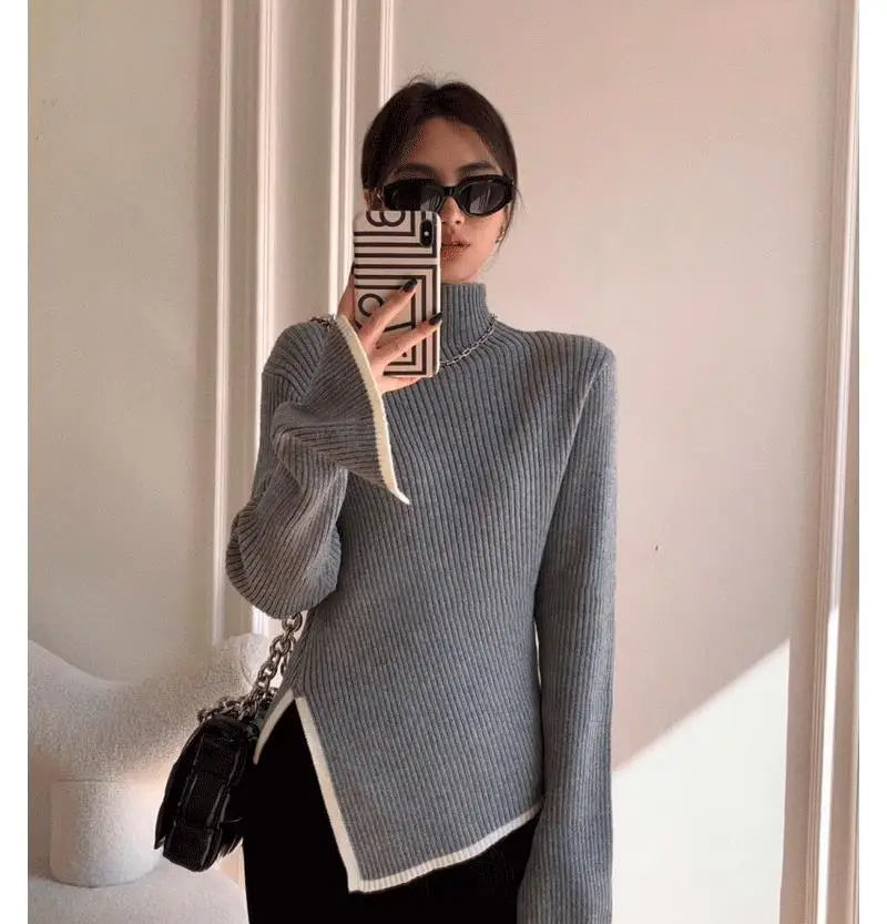 Classic Women's Turtleneck Sweater