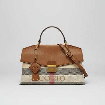 Elegant & Trendy Women's Handbag - Versatile Tote with Lock Clasp, Perfect for Shopping & Travel