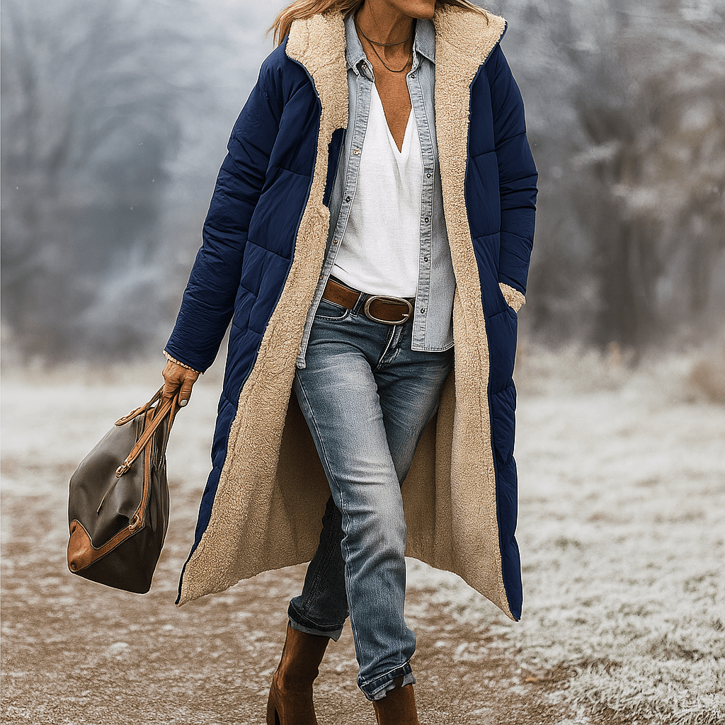 Reversible Parka - Stylish, Warm, Versatile