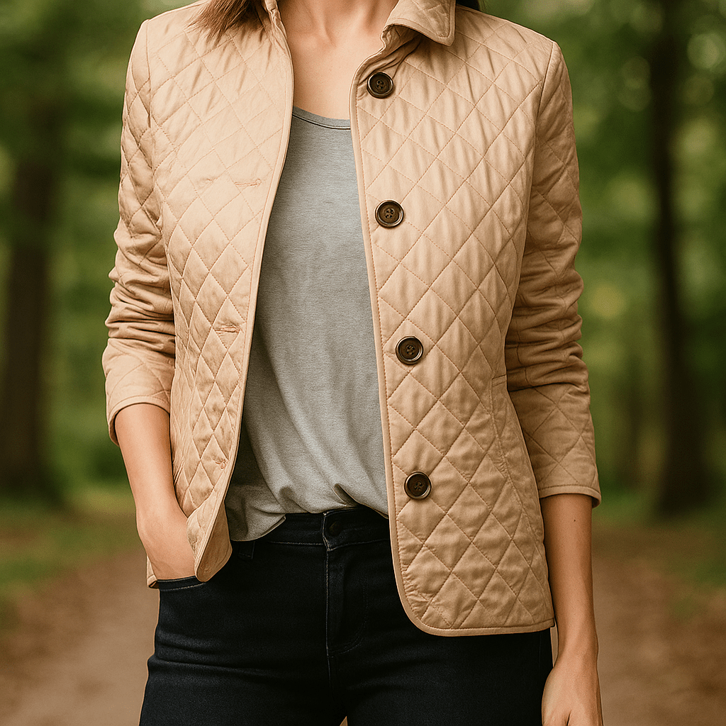 Lightweight Silk and Cotton Women's Jacket