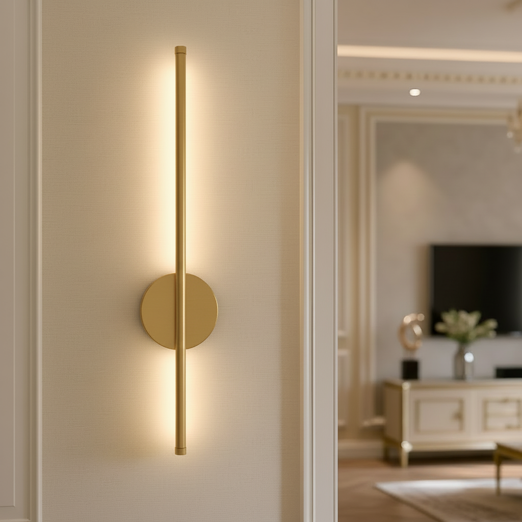 Gold Wall Sconce