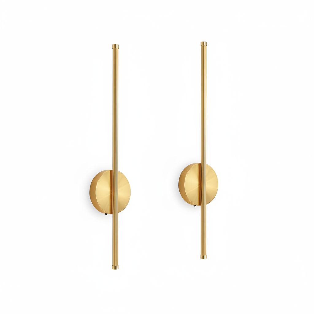Gold Wall Sconces 1:1