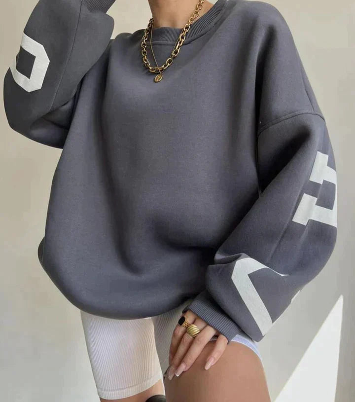 Fashionable Oversized Women's Sweater