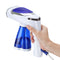 White handheld clothes steamer for home and travel


