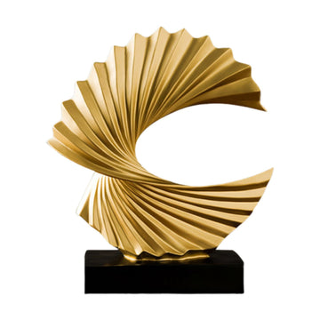 Ocean Wave Abstract Resin Sculpture