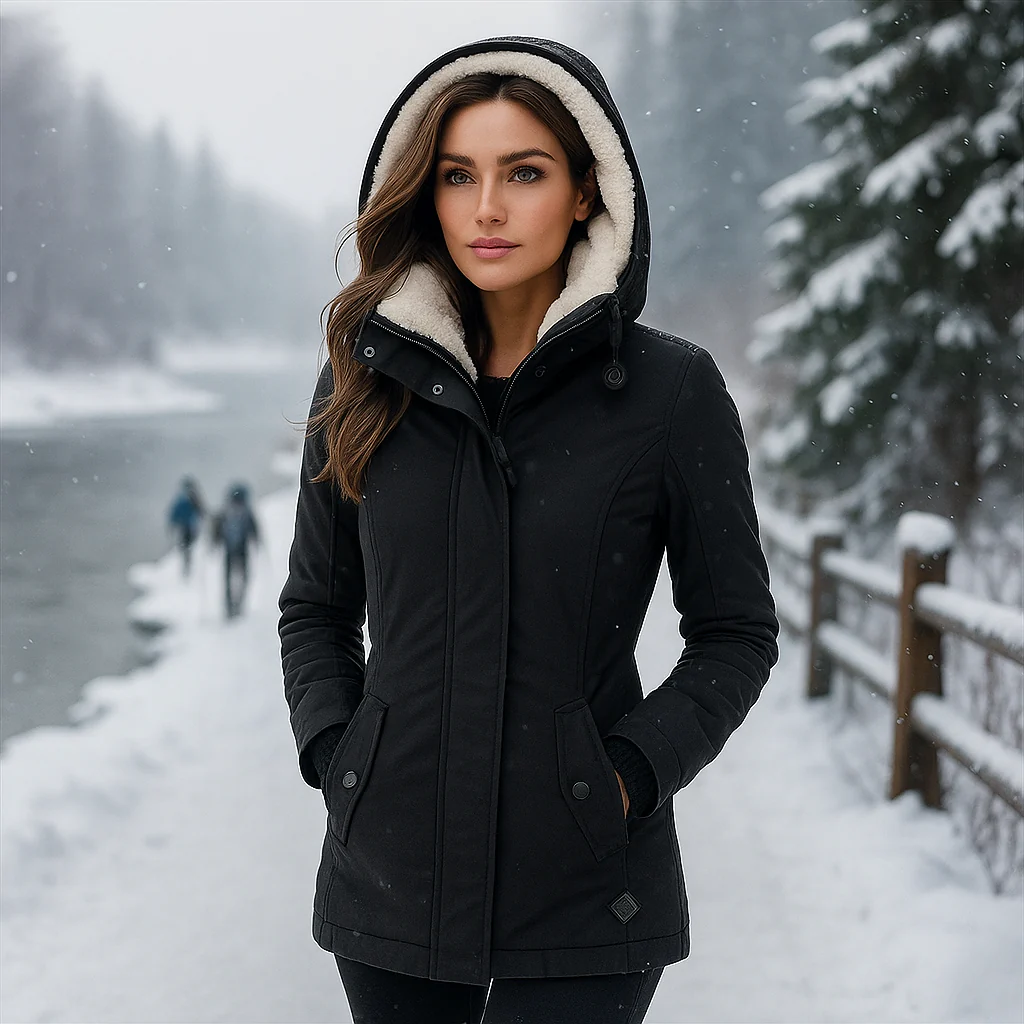 Lightweight Hooded Cotton Jacket