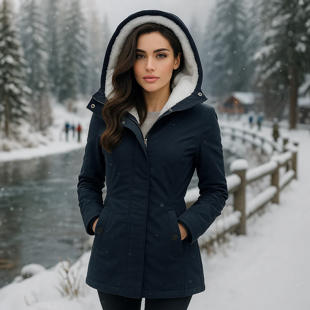 Lightweight Hooded Cotton Jacket