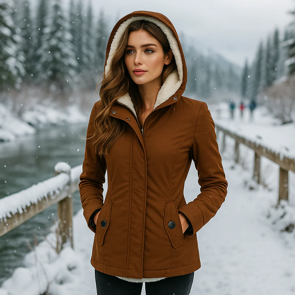 Lightweight Hooded Cotton Jacket