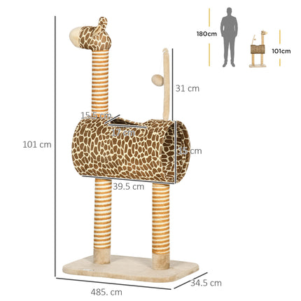 Durable jute-wrapped cat scratching posts

