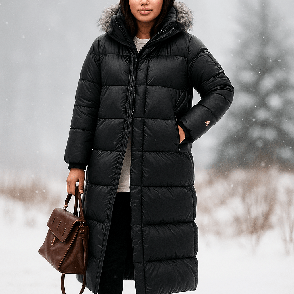 Stylish Warm Lined Padded Jacket for Women
