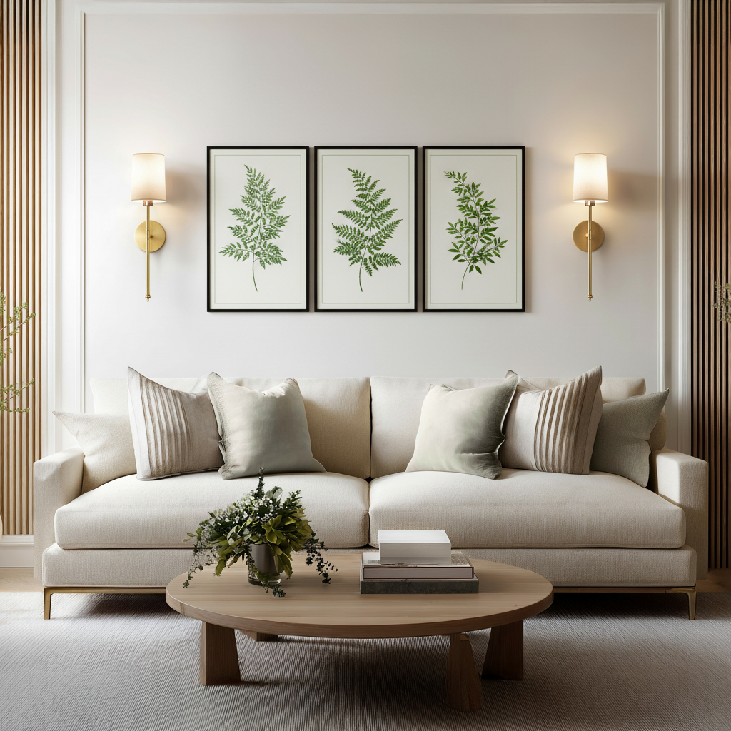 Living Room - New Wall Frame