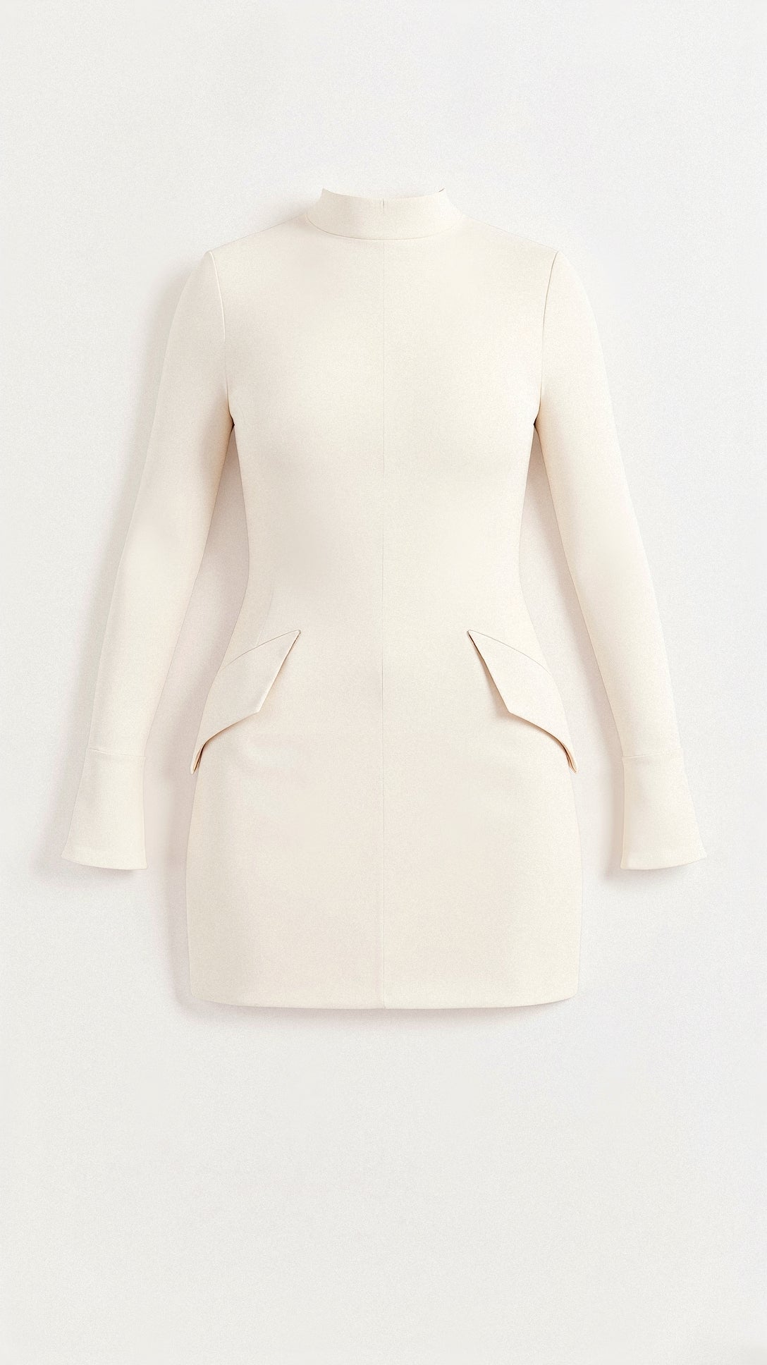 Black Long Sleeve Shift Dress