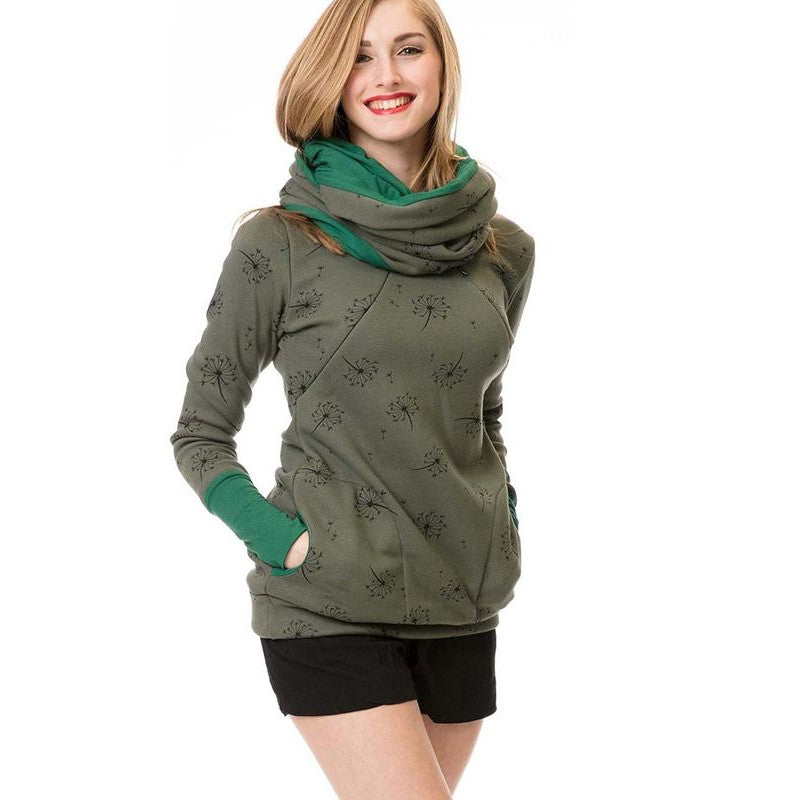 Women’s Maternity Nursing Hoodie – Long Sleeve Breastfeeding Sweatshirt