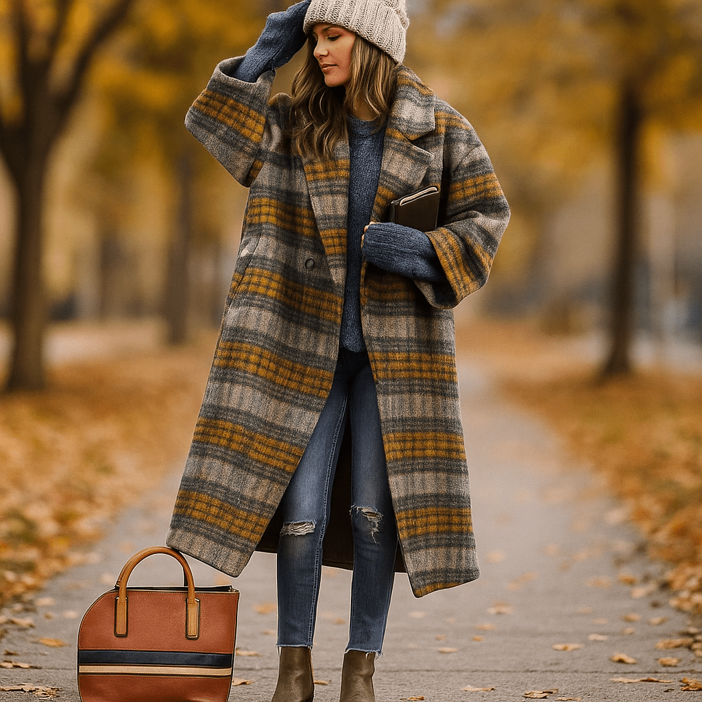 Long Wool Coat - Warm & Enchanting Colors
