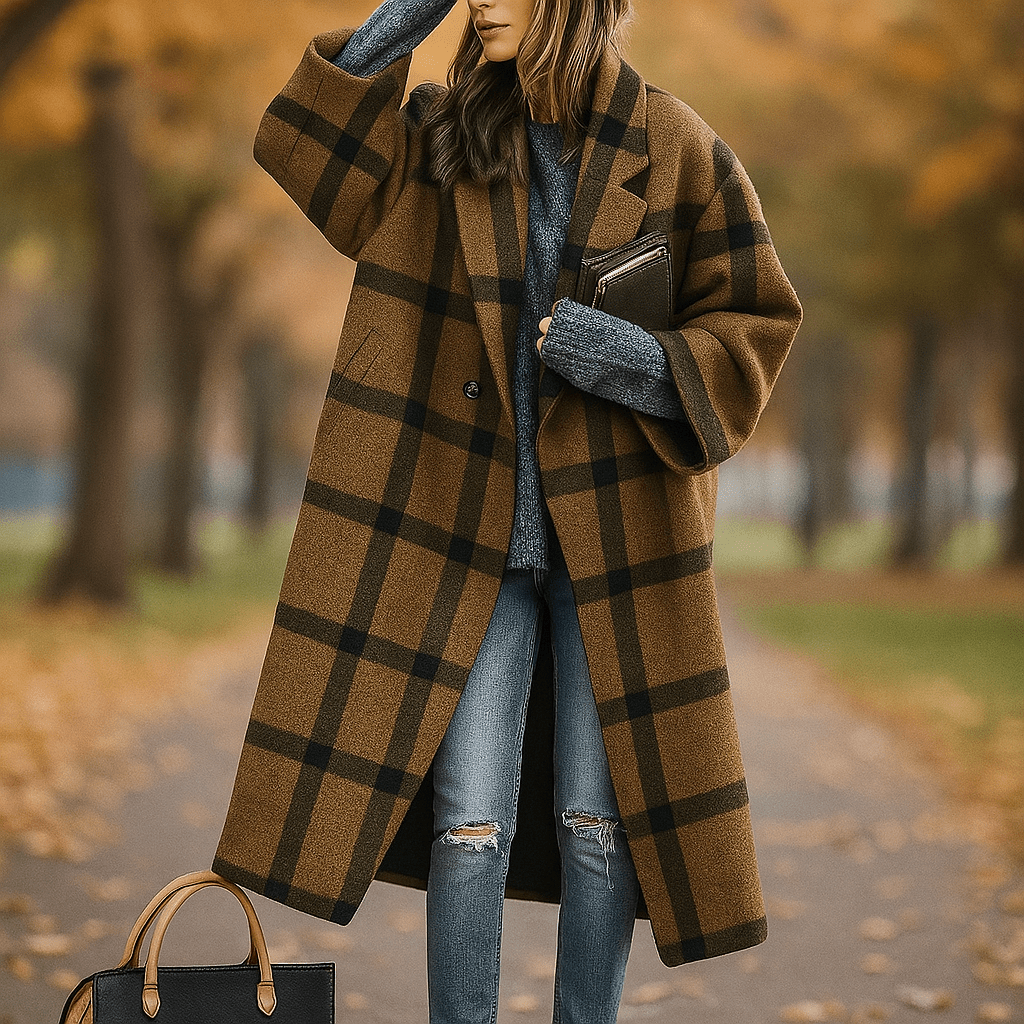 Long Wool Coat - Warm & Enchanting Colors