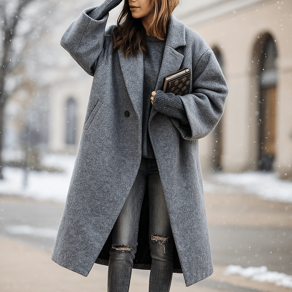 Long Wool Coat - Warm & Enchanting Colors