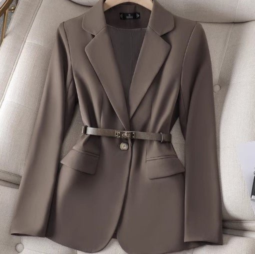 Tailored Women's Blazer with Belt