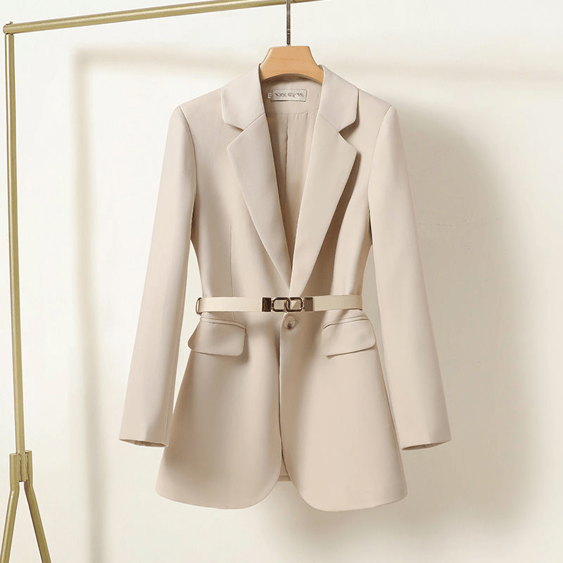 Tailored Women's Blazer with Belt