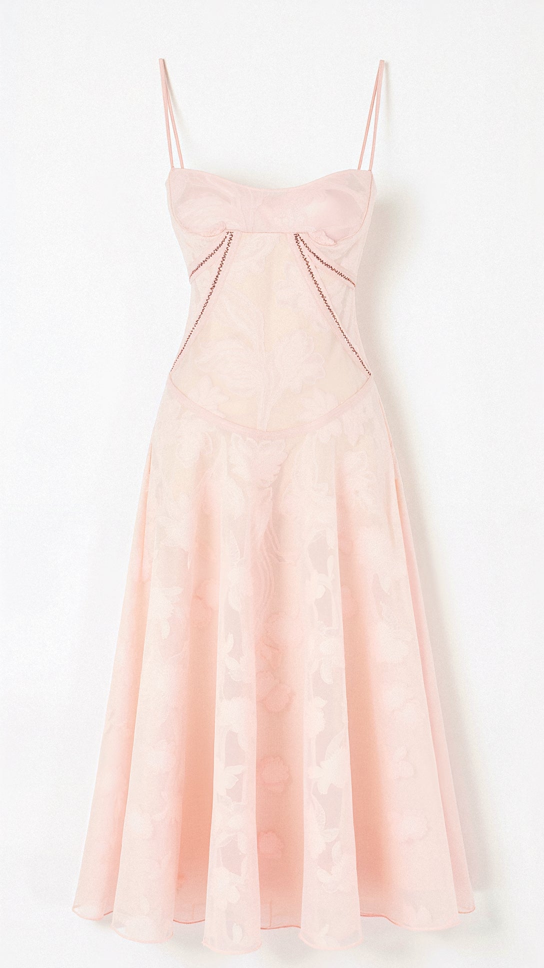 White Boho Maxi Dress with Butterfly Print