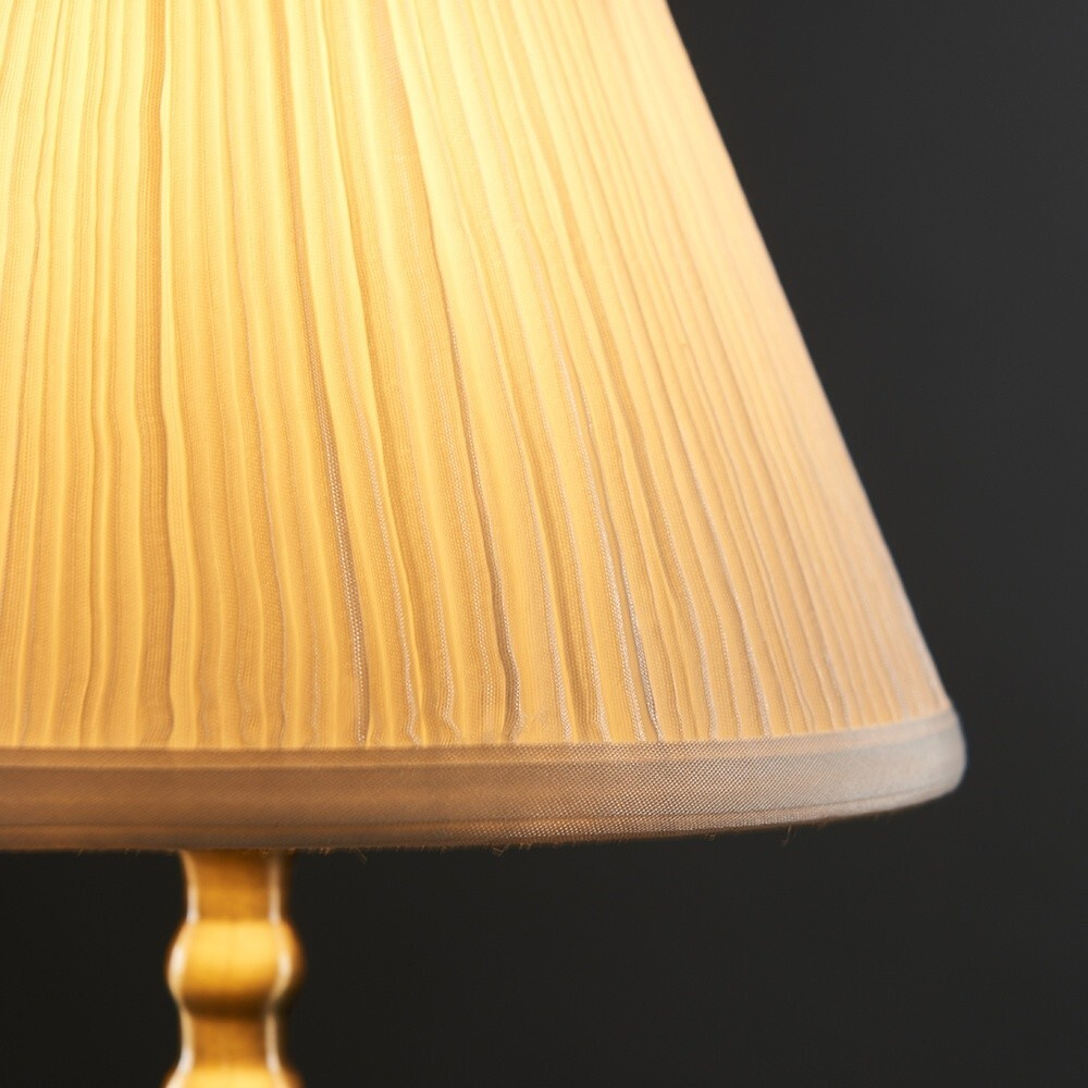 Antique Brass Touch Table Lamps Set of 2 - 36cm Traditional Dimmable Bedside Lights