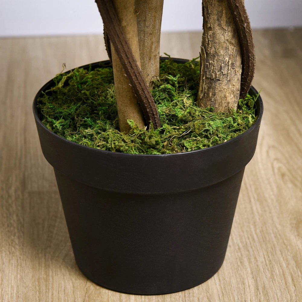 Artificial Boxwood Ball Topiary Tree - 90cm Triple Ball Indoor Outdoor Plant