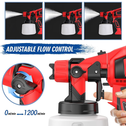 Handheld Wall Fence Paint Sprayer Electric Spray Gun Paint Fence Airless HVLP UK
