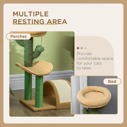 Close-up of sisal scratching post for cats