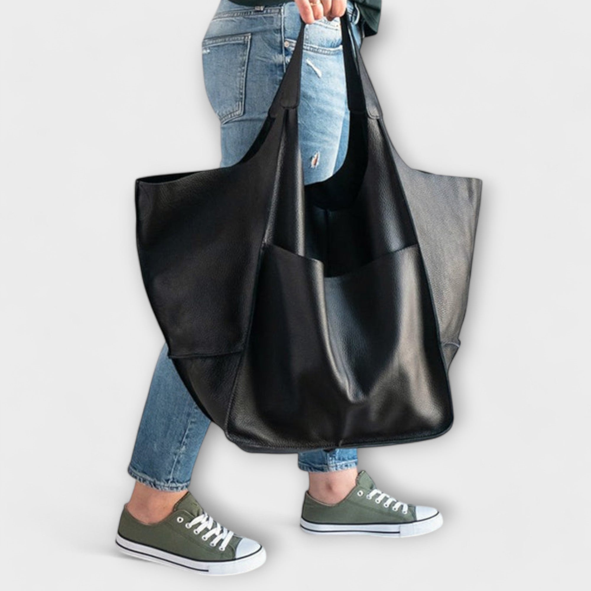 Aurora - Vegan Leather Tote Bag - Sustainable Handbag for Work & Travel