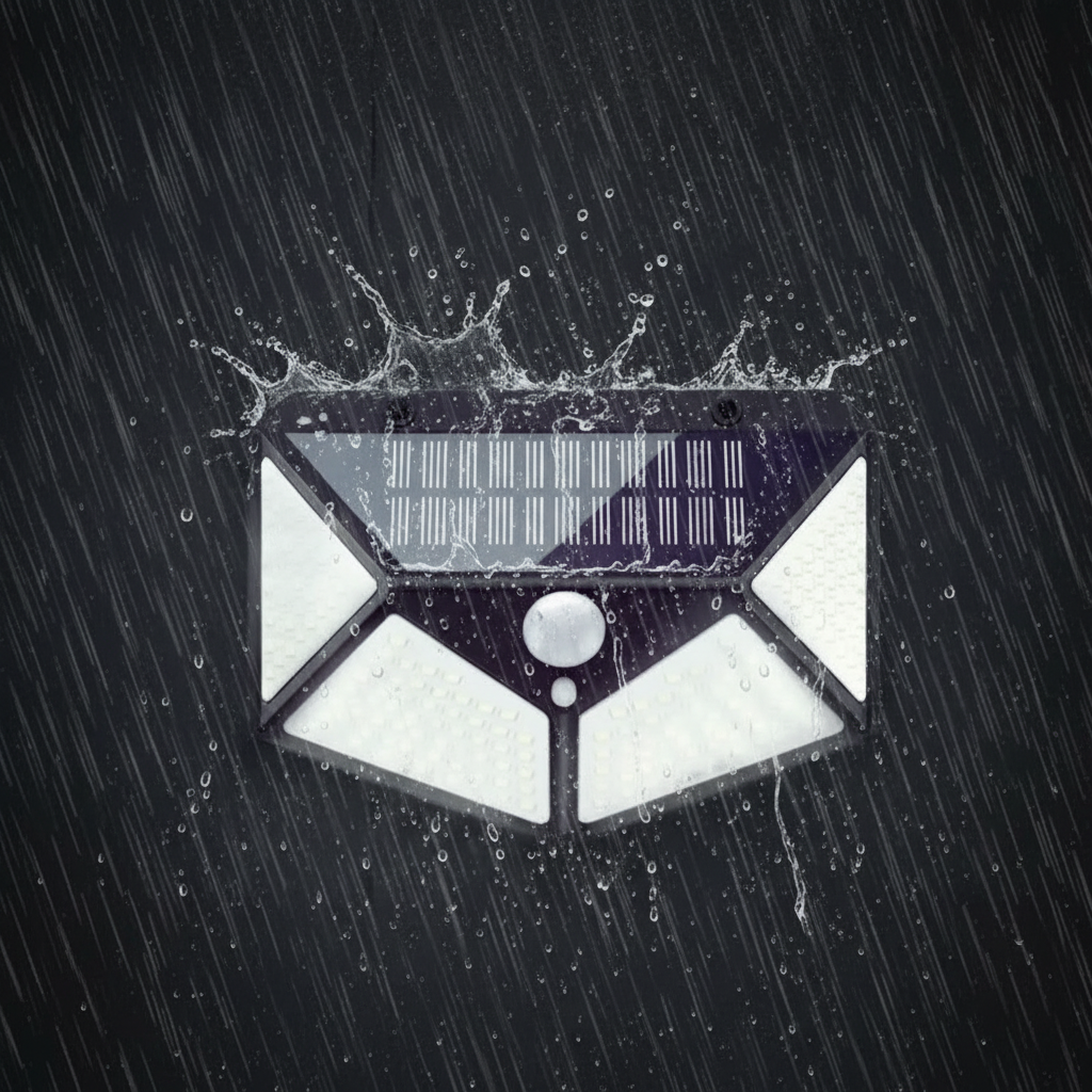 Solar Light Rain No Overlays