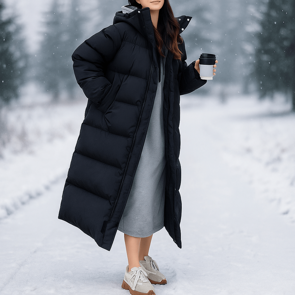 Waterproof Windproof Long Coat - Comfort & Protection