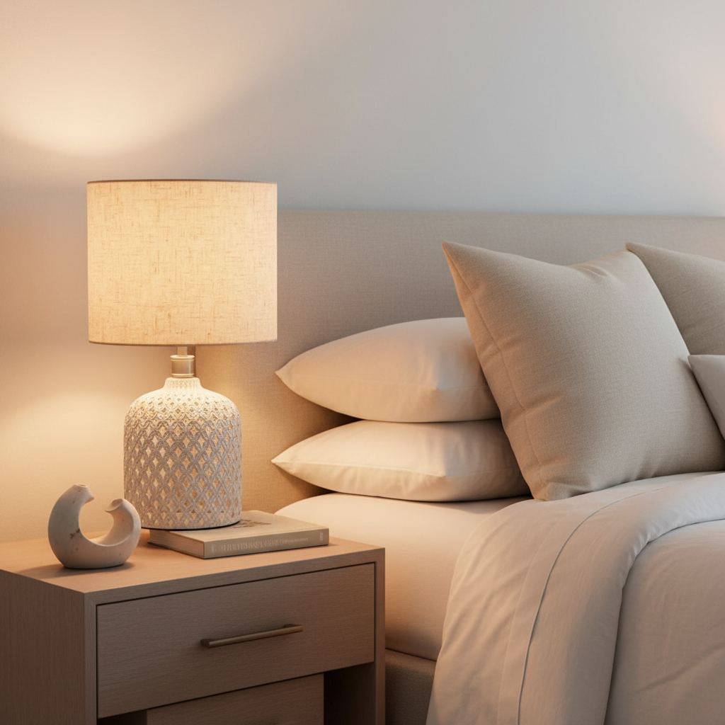 Table Lamp Bedside Lifestyle