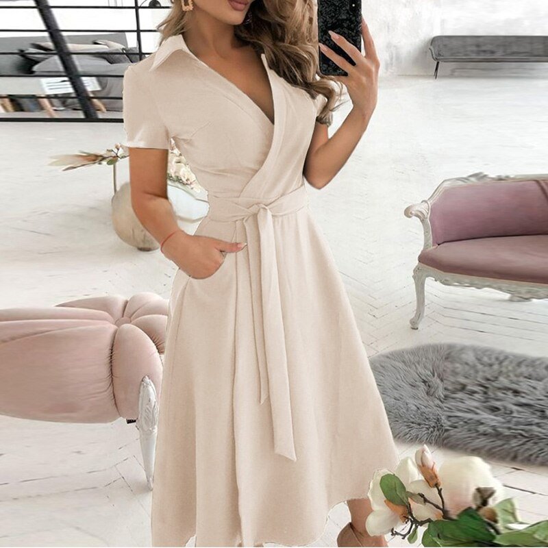 Timeless A-Line Dress for Women